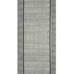 Handmade Beige Dhurrie Rug Indian Block Print Cotton Kilim, Custom Size - thumbnail 3