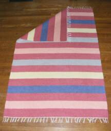 Sale Hand Woven Rug - 4' X 6' 3 - thumbnail 1