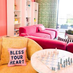 Bless Your Heart Needlepoint Pillow - thumbnail 4
