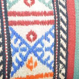 Handmade Big Kilim Pillow Cover 24x24 Inch - 60x60 cm Huge Kilim Sofa Decor Ethnic Pillow Accent Cushion Cover - thumbnail 3