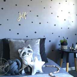 Hand Drawn Polka Dots - Vinyl Wall Decals 2 Colours Irregular Spots Stickers Sets Of 330 Baby Boys Girls Nursery Kids Room D??cor - thumbnail 3