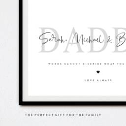 Friends Wall Print Gift, Customised, Gift For , Print, Family Poster, D??cor Friends, Special Custom - thumbnail 3