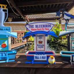 Cardiff City Bird Seed Feeder - Bluebirds Fly Thru Welsh Football Fan Garden Feeding Station - thumbnail 4
