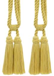 "D??copro Double Tassel Curtain & Drapery Tieback, Length 5 1/2"" - 14cm, Spread 27" - thumbnail 1
