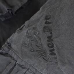 Linen Pillow Case With Ruffles Embroidery Stone Washed 100% Linen Queen King Standard Bedding Body King - thumbnail 3
