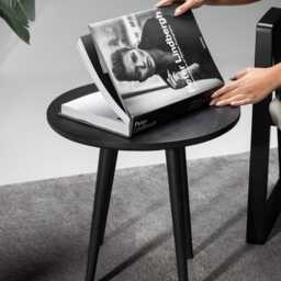 New York Coffee Table, Black Wood/Natural Oak Wood, Made in Italy - thumbnail 3
