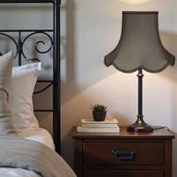 Handmade Grey Lamp Shades Table & Floor Standard Lampshade Clip On Wall Lights Ceiling Pendants - thumbnail 3