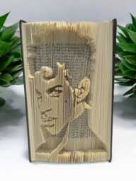 Prince Sculpture Book Art - Famous Portrait Design - thumbnail 1