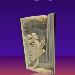 Prince Sculpture Book Art - Famous Portrait Design - thumbnail 3