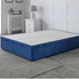Plush Velvet Ottoman Storage Bed - 54 - thumbnail 3