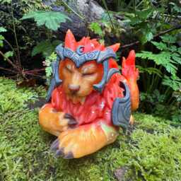 Red Ghost Of The Pridemother Feral Druid 17cm 3D Printed Figure - thumbnail 2