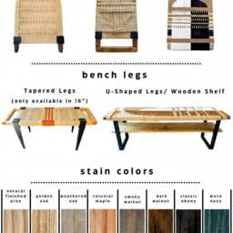 Hand-Woven Entryway Bench Mcm Style End Of Bed & Mudroom Seating - Custom-Made, Multiple Sizes - thumbnail 2