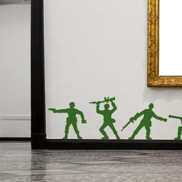Toy Soldier Wall Decals Army Men Kids Room Decor - image 1