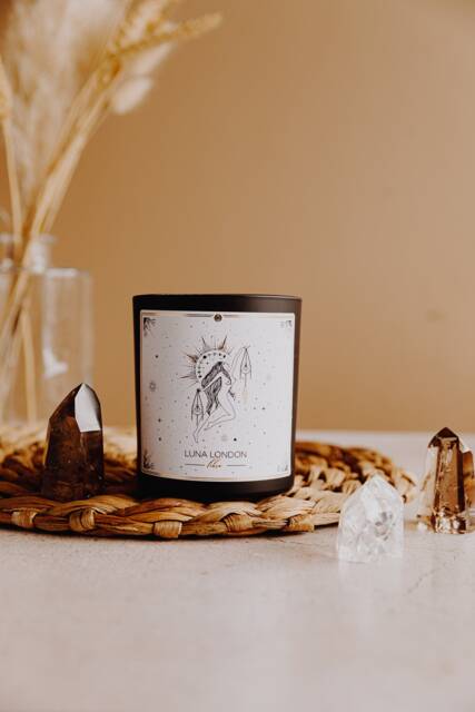 Libra Scented Candle - Zodiac Horoscope Spiritual Gifts For Her Friends Cruelty Free Luxury - image 1