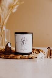 Libra Scented Candle - Zodiac Horoscope Spiritual Gifts For Her Friends Cruelty Free Luxury - thumbnail 1