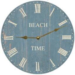 Nautical Beach Clock/Beach Time Clock - thumbnail 3
