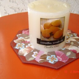 Dresden Flower Coasters & Candle Holders Set Of 4 - thumbnail 4
