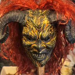 Demon Mask Halloween Cosplay - thumbnail 4