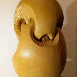 Infinity I - Original Wood Sculpture By Nikolay Martinov - thumbnail 2