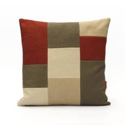"Ellaosix - Modern Color Block Pillow Cover 45x45 cm/18""x18" - thumbnail 2