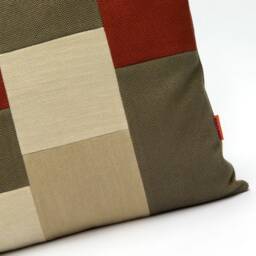 "Ellaosix - Modern Color Block Pillow Cover 45x45 cm/18""x18" - thumbnail 3