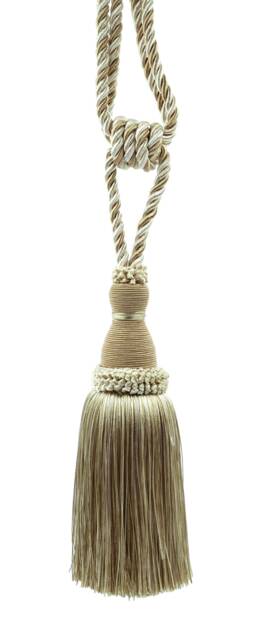 "D??copro Curtain & Drapery Tassel Tieback, Length 8"" - 20cm, Spread 30" - image 1