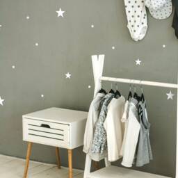 Star Wall Decals, Nursery Stickers, Kids Room Decor, Baby Starry Night Boho Skusss - thumbnail 1