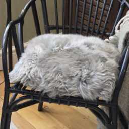 Luxury Genuine Sheepskin Cushion Cover - Soft, Plush Pillow Case For Cozy Comfort - thumbnail 3