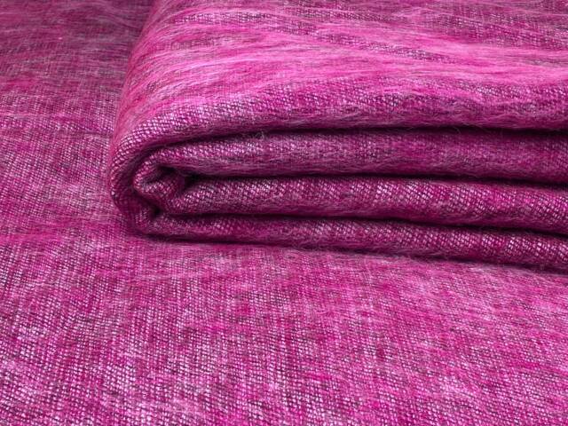Handmade Yak Wool Blend Blanket Oversized Meditation Shawl - image 1