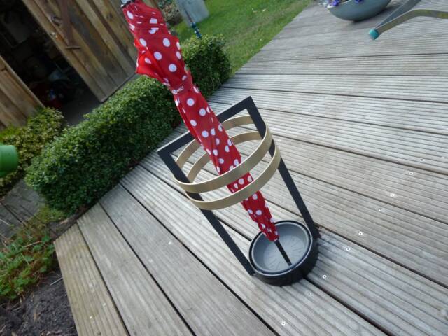 Umbrella Stand 60's, Metal, Brass - image 1