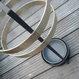 Umbrella Stand 60's, Metal, Brass - thumbnail 4