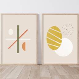 Khao Kluk Kapi Modern Art, Thai Shrimp Paste Rice Asian Food Home & Kitchen Art For The Lover - thumbnail 2