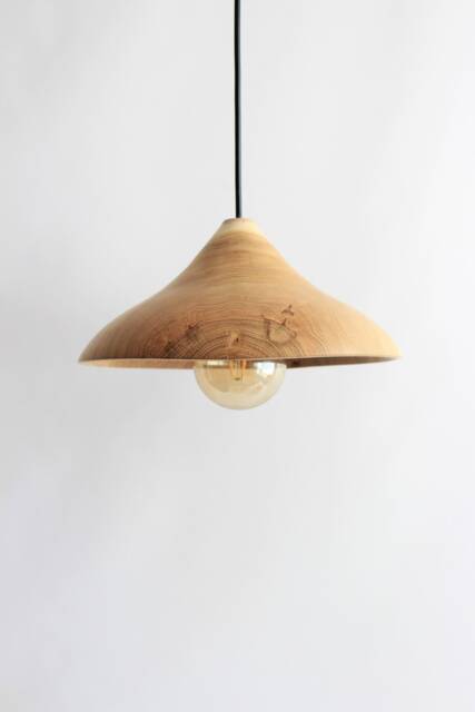 Dining Room Light Fixture, Kitchen Island Pendat Lamp Shade, Handmade Natural Unique Ceiling - image 1