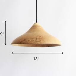 Dining Room Light Fixture, Kitchen Island Pendat Lamp Shade, Handmade Natural Unique Ceiling - thumbnail 3