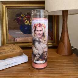 Saint Austin Butler Prayer Candle Scented Vegan Soy Wax, 120Hr Burn - thumbnail 1