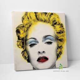 Madonna Celebration Graffiti Canvas Art Wall Print Picture Banksy Pop Style Framed Home Decor -D345 - thumbnail 1