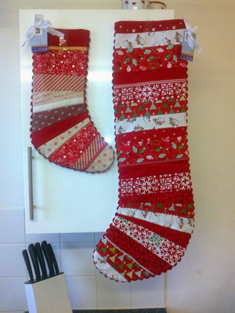 Christmas Patchwork Stockings