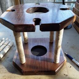stemmed Glass Wine Caddy - thumbnail 2