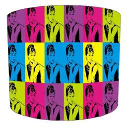 Pop Art Retro Drum Lampshade For Ceiling Light Pendants Or Table Lamp Bases - thumbnail 2