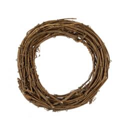 Occasions Natural Wreath Base Round Ring Christmas Xmas Diy Festive Wood - thumbnail 2