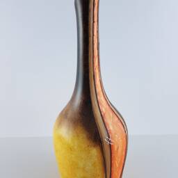 Vase/ Decorative Vase/ Vase From Peru/ Handmade/ Hand-Painted/ Gift Idea/ Christmas/ Clay - thumbnail 2