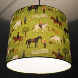 "Lampshade ""Horse Ranch" - thumbnail 2