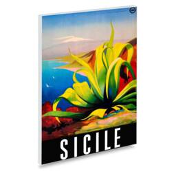 Reprint Of The Vintage Italian Travel Poster To Sicily - thumbnail 2