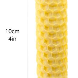 Organic Beeswax Candle Pure Beewax Honeycomb Hand-Rolled 100% Candles Natural Handmade - thumbnail 2