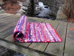 Elmira Rag Weaving Rug - thumbnail 1