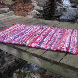 Elmira Rag Weaving Rug - thumbnail 2