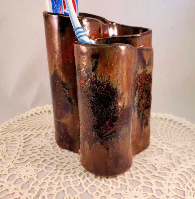 Ceramic Toothbrush Holder, Kitchen Utensil Holder - image 1