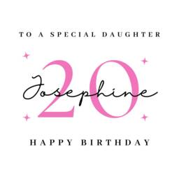 Daughter 20Th Birthday Candle Gift Set Box Gifts Present Card - thumbnail 4