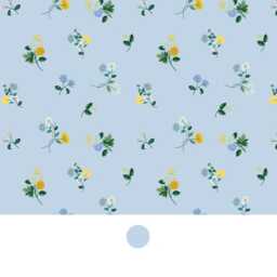 Blue Peacock Baby Crib Sheet Or Changing Pad Cover - Cotton Fitted - thumbnail 3