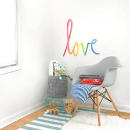 Love - Fabric Wall Decal Color Story Mej - thumbnail 2